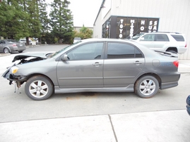2005 TOYOTA COROLLA S GRAY 1.8L AT Z17693
